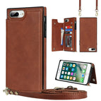 For iPhone 8 Plus / 7 Plus / Brown