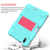 Two-Color Robot Shockproof Silicone + PC Protective Case with Holder & Pen Slot, For iPad mini 2024 / mini 6