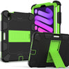 Two-Color Robot Shockproof Silicone + PC Protective Case with Holder & Pen Slot, For iPad mini 2024 / mini 6