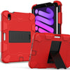 Two-Color Robot Shockproof Silicone + PC Protective Case with Holder & Pen Slot, For iPad mini 2024 / mini 6