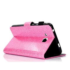 Varnish Glitter Powder Horizontal Flip Leather Case with Holder & Card Slot, For Galaxy Tab A 7.0 (2016), For Galaxy Tab A 8.0, For Galaxy Tab A 8.0 (2019), For Galaxy Tab A 10.1 (2016), For Galaxy Tab A 10.1 (2019)