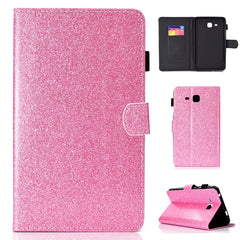 Varnish Glitter Powder Horizontal Flip Leather Case with Holder & Card Slot, For Galaxy Tab A 7.0 (2016), For Galaxy Tab A 8.0, For Galaxy Tab A 8.0 (2019), For Galaxy Tab A 10.1 (2016), For Galaxy Tab A 10.1 (2019)