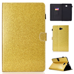 Varnish Glitter Powder Horizontal Flip Leather Case with Holder & Card Slot, For Galaxy Tab A 7.0 (2016), For Galaxy Tab A 8.0, For Galaxy Tab A 8.0 (2019), For Galaxy Tab A 10.1 (2016), For Galaxy Tab A 10.1 (2019)