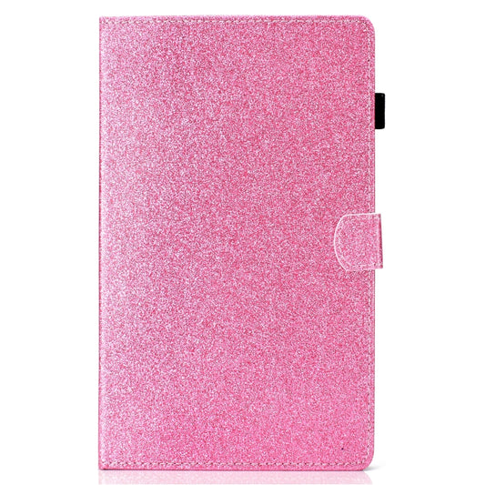 Varnish Glitter Powder Horizontal Flip Leather Case with Holder & Card Slot