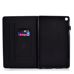 Varnish Glitter Powder Horizontal Flip Leather Case with Holder & Card Slot