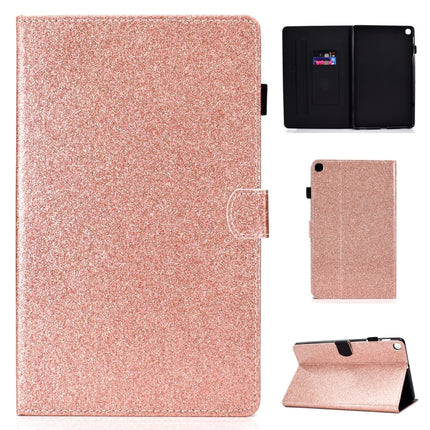 Varnish Glitter Powder Horizontal Flip Leather Case with Holder & Card Slot, For Galaxy Tab A 10.1 (2019), For Galaxy Tab A 10.5, For Galaxy Tab S4 10.5, For Galaxy Tab S5e