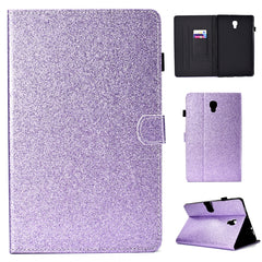 Varnish Glitter Powder Horizontal Flip Leather Case with Holder & Card Slot