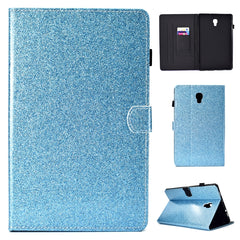 Varnish Glitter Powder Horizontal Flip Leather Case with Holder & Card Slot