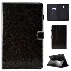 Varnish Glitter Powder Horizontal Flip Leather Case with Holder & Card Slot