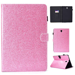 Varnish Glitter Powder Horizontal Flip Leather Case with Holder & Card Slot