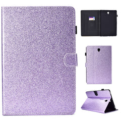 Varnish Glitter Powder Horizontal Flip Leather Case with Holder & Card Slot