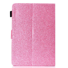 Varnish Glitter Powder Horizontal Flip Leather Case with Holder & Card Slot, For 8 inch Tablet, For 10 inch Tablet