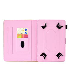 Varnish Glitter Powder Horizontal Flip Leather Case with Holder & Card Slot, For 8 inch Tablet, For 10 inch Tablet