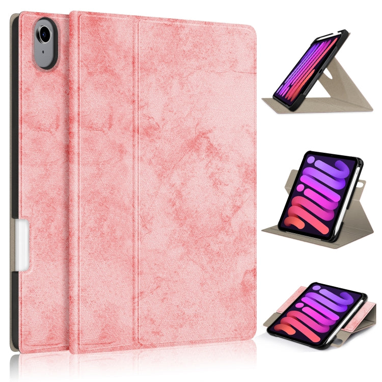 Solid Color Voltage Horizontal Flip PU Leather Case with Rotating Holder & Pen Slot & Sleep / Wake-up Function, For iPad mini 2024 / mini 6