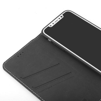 GEBEI PU+TPU Horizontal Flip Protective Case with Holder & Card Slots, For iPhone XR, For iPhone XS Max