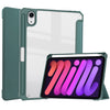 Tri-folding Acrylic TPU Leather Tablet Case with Holder & Pen Slot, For iPad mini 6 / mini 2024