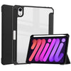 Tri-folding Acrylic TPU Leather Tablet Case with Holder & Pen Slot, For iPad mini 6 / mini 2024