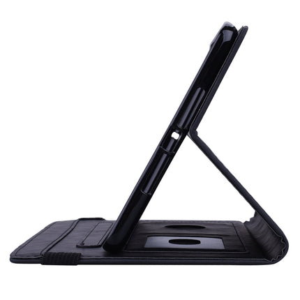 Calf Pattern Double Folding Design Embossed Leather Case with Holder & Card Slots & Pen Slot & Elastic Band, For iPad mini 2024 / mini 6