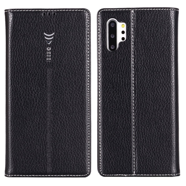 GEBEI PU+TPU Horizontal Flip Protective Case with Holder & Card Slots, For Galaxy Note 10+