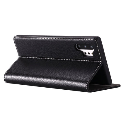 GEBEI PU+TPU Horizontal Flip Protective Case with Holder & Card Slots, For Galaxy Note 10+