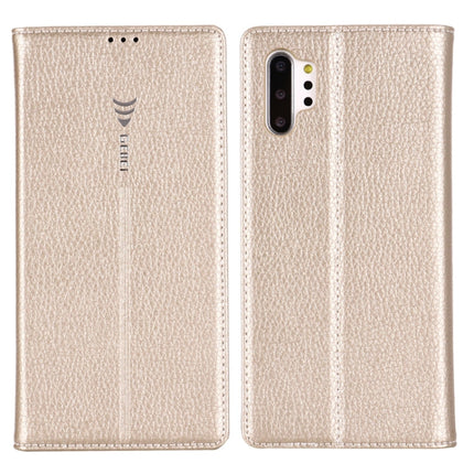 GEBEI PU+TPU Horizontal Flip Protective Case with Holder & Card Slots, For Galaxy Note 10+