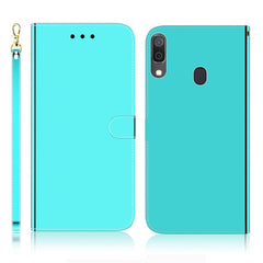 Imitated Mirror Surface Horizontal Flip Leather Case with Holder & Card Slots & Wallet & Lanyard, For iPhone 7 / 8, For Samsung Galaxy A20s, For Samsung Galaxy A20e, For Samsung Galaxy A20 / A30
