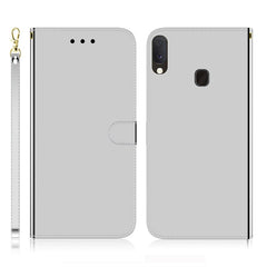 Imitated Mirror Surface Horizontal Flip Leather Case with Holder & Card Slots & Wallet & Lanyard, For iPhone 7 / 8, For Samsung Galaxy A20s, For Samsung Galaxy A20e, For Samsung Galaxy A20 / A30