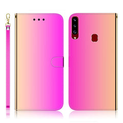 Imitated Mirror Surface Horizontal Flip Leather Case with Holder & Card Slots & Wallet & Lanyard, For iPhone 7 / 8, For Samsung Galaxy A20s, For Samsung Galaxy A20e, For Samsung Galaxy A20 / A30