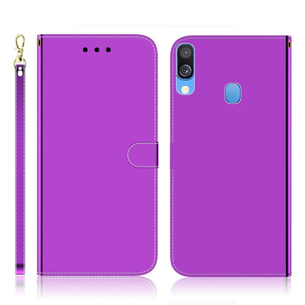 Imitated Mirror Surface Horizontal Flip Leather Case with Holder & Card Slots & Wallet & Lanyard, For Samsung Galaxy A50, For Samsung Galaxy A90 5G, For Samsung Galaxy A40, For iPhone 7 Plus / 8 Plus