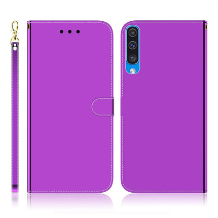 Imitated Mirror Surface Horizontal Flip Leather Case with Holder & Card Slots & Wallet & Lanyard, For Samsung Galaxy A50, For Samsung Galaxy A90 5G, For Samsung Galaxy A40, For iPhone 7 Plus / 8 Plus