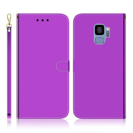 Imitated Mirror Surface Horizontal Flip Leather Case with Holder & Card Slots & Wallet & Lanyard, For Samsung Galaxy S8+, For iPhone XR, For Samsung Galaxy S9, For iPhone XS Max