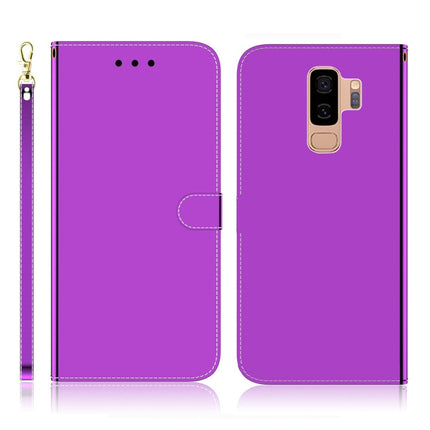 Imitated Mirror Surface Horizontal Flip Leather Case with Holder & Card Slots & Wallet & Lanyard, For Samsung Galaxy S9+, For iPhone X / XS, For Samsung Galaxy S10, For Sony Xperia 1