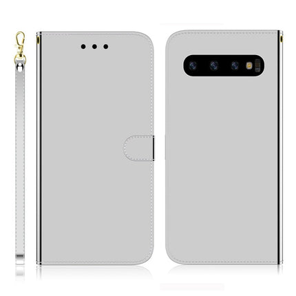 Imitated Mirror Surface Horizontal Flip Leather Case with Holder & Card Slots & Wallet & Lanyard, For Samsung Galaxy S9+, For iPhone X / XS, For Samsung Galaxy S10, For Sony Xperia 1