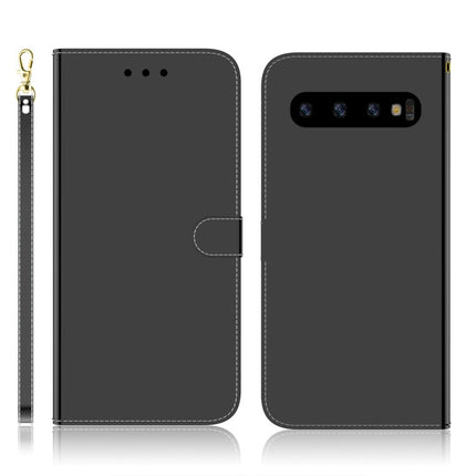 Imitated Mirror Surface Horizontal Flip Leather Case with Holder & Card Slots & Wallet & Lanyard, For Samsung Galaxy S9+, For iPhone X / XS, For Samsung Galaxy S10, For Sony Xperia 1