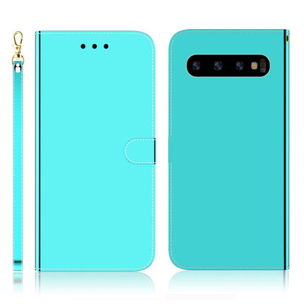 Imitated Mirror Surface Horizontal Flip Leather Case with Holder & Card Slots & Wallet & Lanyard, For Samsung Galaxy S9+, For iPhone X / XS, For Samsung Galaxy S10, For Sony Xperia 1