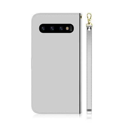 Imitated Mirror Surface Horizontal Flip Leather Case with Holder & Card Slots & Wallet & Lanyard, For Samsung Galaxy S10+, For Sony Xperia 5, For Sony Xperia 20, For Samsung Galaxy S10e