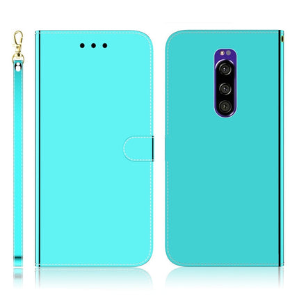 Imitated Mirror Surface Horizontal Flip Leather Case with Holder & Card Slots & Wallet & Lanyard, For Samsung Galaxy S9+, For iPhone X / XS, For Samsung Galaxy S10, For Sony Xperia 1