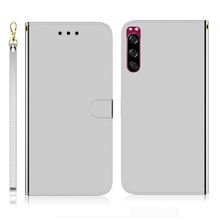 Imitated Mirror Surface Horizontal Flip Leather Case with Holder & Card Slots & Wallet & Lanyard, For Samsung Galaxy S10+, For Sony Xperia 5, For Sony Xperia 20, For Samsung Galaxy S10e