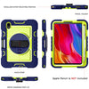 360 Degree Rotation Contrast Color Shockproof Silicone + PC Case with Holder & Hand Grip Strap & Shoulder Strap, For iPad mini 2024 / mini 6