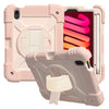 Shockproof PC + Silicone Combination Case with Holder & Hand Strap & Shoulder Strap, For iPad mini 2024 / mini 6