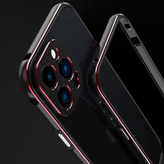 Aurora Series Lens Protector + Metal Frame Protective Case