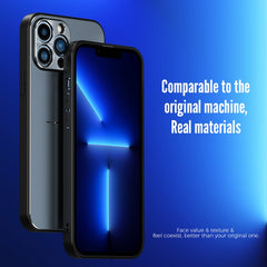 R-JUST RJ-52 3-Line Style Metal TPU Shockproof Protective Case, For iPhone 11 Pro, For iPhone 11 Pro Max
