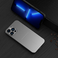 R-JUST RJ-52 3-Line Style Metal TPU Shockproof Protective Case, For iPhone 11 Pro, For iPhone 11 Pro Max