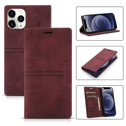 Dream Magnetic Suction Business Horizontal Flip PU Leather Case with Holder & Card Slot & Wallet, For iPhone 12 mini, For iPhone 12 / 12 Pro, For iPhone 12 Pro Max, For iPhone 11