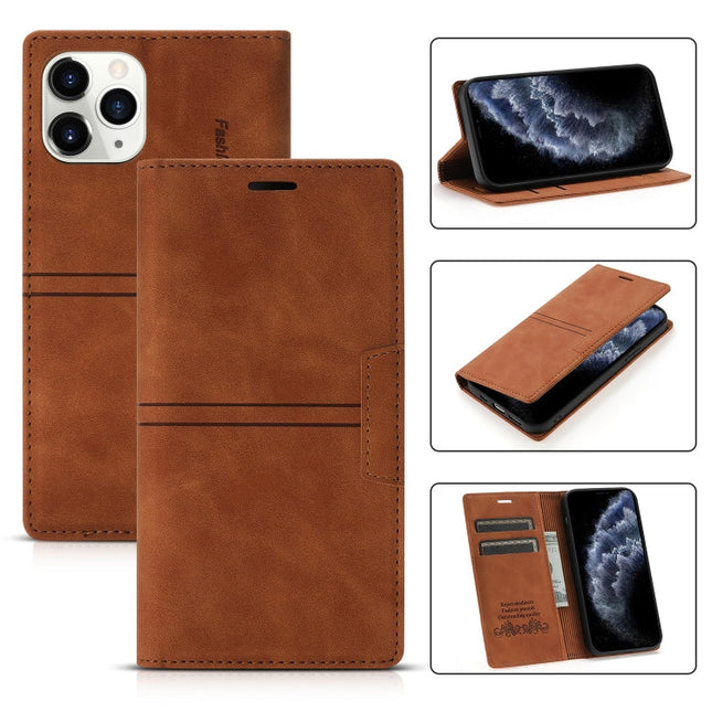 Dream Magnetic Suction Business Horizontal Flip PU Leather Case with Holder & Card Slot & Wallet, For iPhone 11 Pro, For iPhone 11 Pro Max, For iPhone X / XS, For iPhone XR