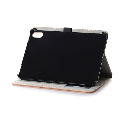 Map Pattern Leather Tablet Case, For iPad mini 6 / mini 2024