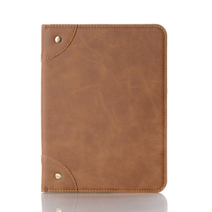 Retro Book Style Leather Tablet Case, For iPad mini 6 / mini 2024