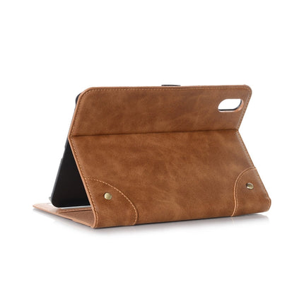 Retro Book Style Leather Tablet Case, For iPad mini 6 / mini 2024
