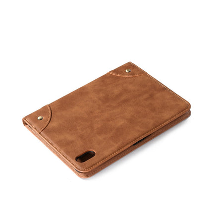 Retro Book Style Leather Tablet Case, For iPad mini 6 / mini 2024