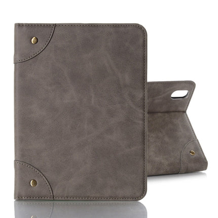 Retro Book Style Leather Tablet Case, For iPad mini 6 / mini 2024